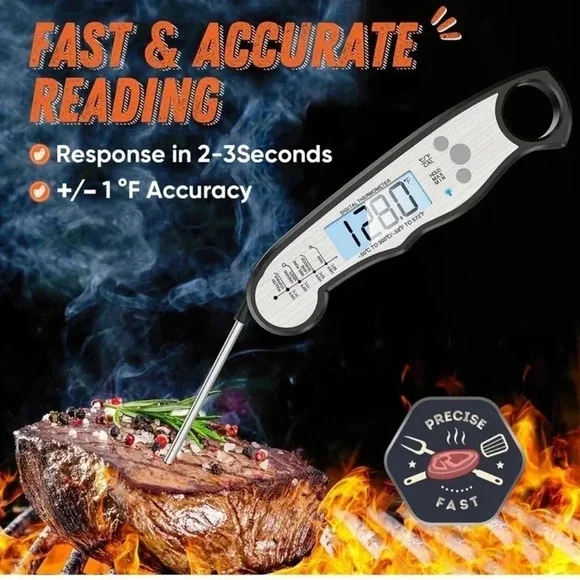 NWT Digital Meat Thermometer - Picture 4 of 9